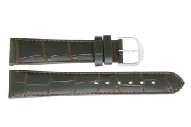 pasek-reda-19mm-atlantic-krokodyl-ciemnobrazowy-brazowe-przeszycie-mat