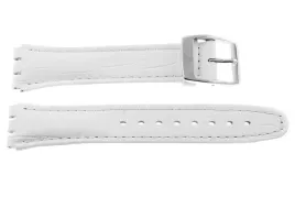 pasek-reda-17-mm-swatch-krokodyl-bialy-mat-biale-przeszycie
