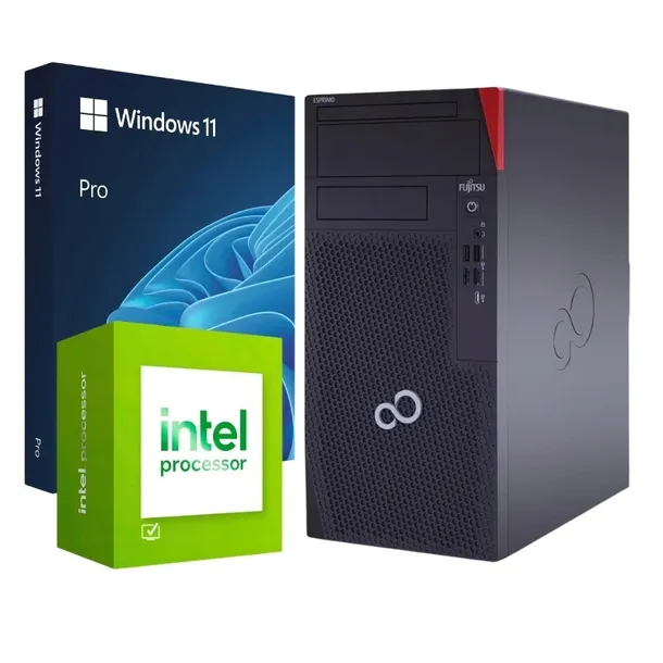 Komputer PC FUJITSU ESPRIMO P7010 Pentium G6400 8GB 128GB DDR4 SSD Win10P