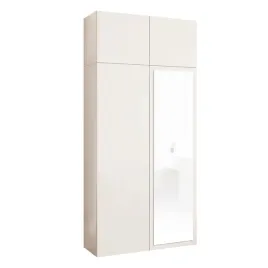 szafa-dwudrzwiowa-90-cm-z-nadstawka-lustrem-garderoba-przedpokoj-biala