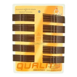 quality-9-wsuwki-do-wlosow-krotkie-4cm-brazowe-100-szt