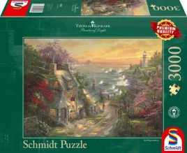 puzzle-3000-el-thomas-kinkade-wioska-z-latarnia-morska-w-tle-schmidt
