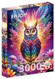 puzzle-3000-el-kolorowa-sowa-enjoy