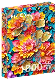 puzzle-1000-el-kolorowe-lilie-wodne-enjoy
