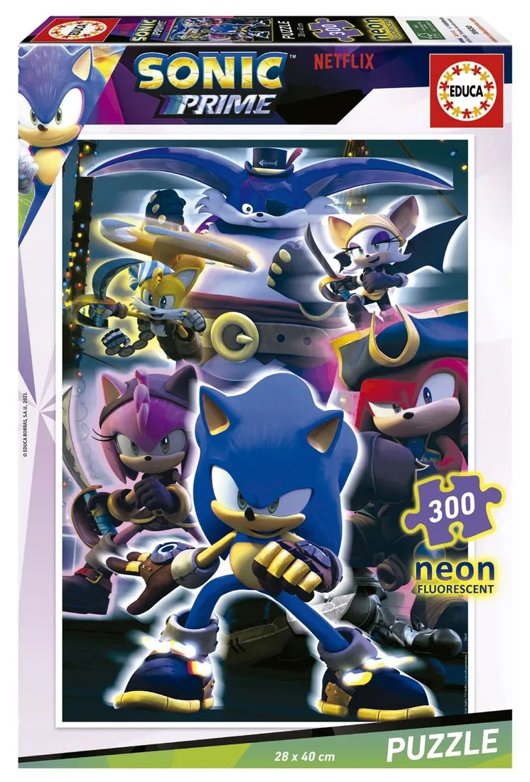 puzzle-300-el-sonic-prime-fluorescencyjne-educa