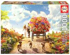 puzzle-1000-el-kwiecisty-spacer-educa