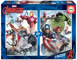 puzzle-2-x-500-el-avengers-educa