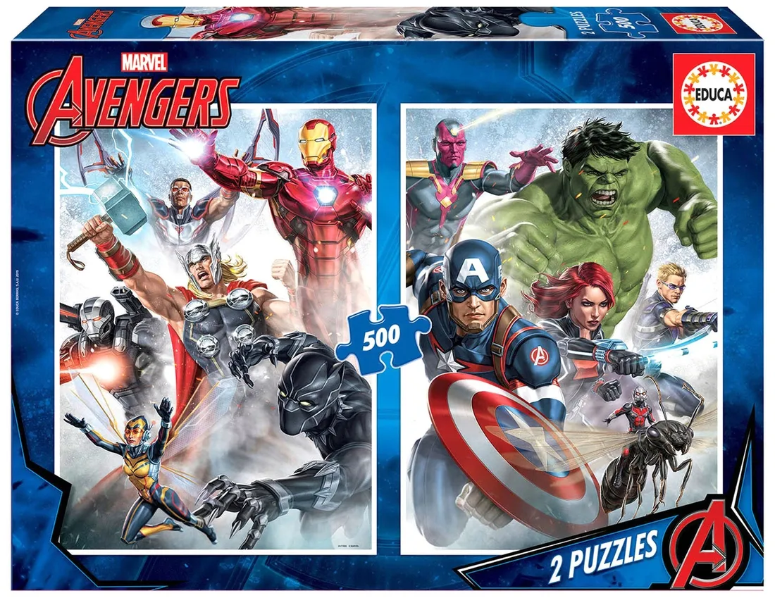 puzzle-2-x-500-el-avengers-educa