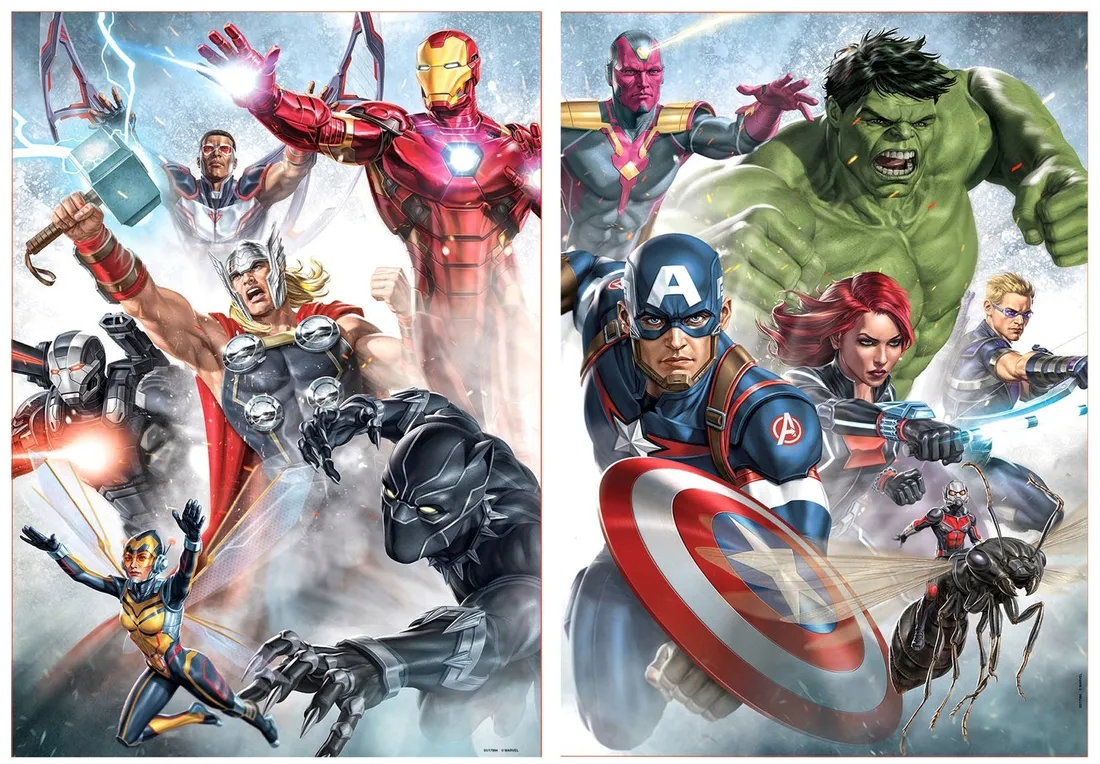 puzzle-2-x-500-el-avengers-educa