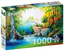 puzzle-1000-el-lesny-wodospad-enjoy