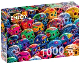 puzzle-1000-el-kolorowe-czaszki-enjoy