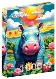 puzzle-1000-el-hipopotam-enjoy