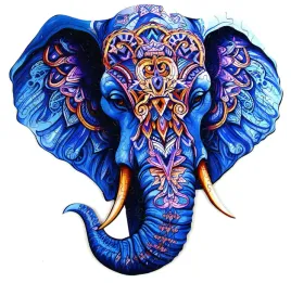 puzzle-drewniane-kolorowe-174-el-slon-recent-toys