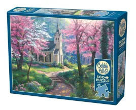 puzzle-500-el-kosciolek-w-lesie-cobble-hill