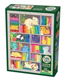 puzzle-1000-el-koty-i-ksiazki-cobble-hill-ukladanka