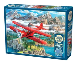puzzle-500-el-dwuplatowiec-beechcraft-staggerwing-cobble-hill-ukladanka
