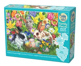 puzzle-350-el-zajaczki-wielkanocne-cobble-hill-ukladanka
