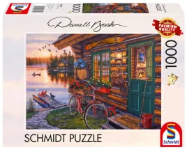 puzzle-1000-el-schmidt-pq-darrel-bush-domek-nad-jeziorem