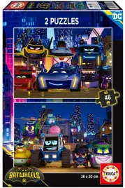 puzzle-2-x-48-el-batwheels-educa