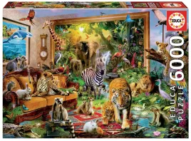 puzzle-6000-el-educa-zwierzeta-w-salonie