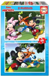 educa-puzzle-2-x-48-myszka-miki-i-przyjaciele