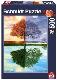schmidt-pq-puzzle-500-el-jedno-drzewo-cztery-pory-roku