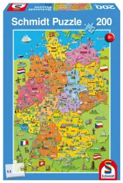 schmidt-puzzle-200-el-ilustrowana-mapa-niemiec