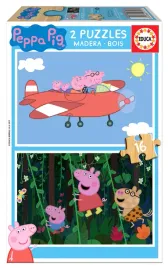 educa-puzzle-2-x-16-el-swinka-peppa-drewniane