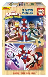 educa-puzzle-2-x-16-spidey-i-super-kumple-drewno