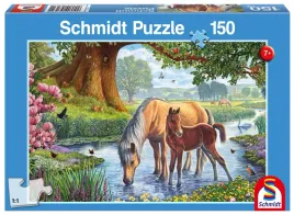 puzzle-150-el-konie-przy-strumieniu-schmidt