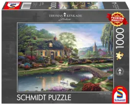 puzzle-1000-el-schmidt-pq-thomas-kinkade-domek-nad-strumykiem