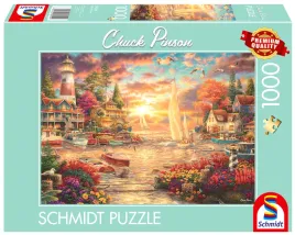 puzzle-1000-el-schmidt-pq-chuck-pinson-poranek-nad-jeziorem