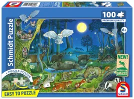 puzzle-100-el-schmidt-pq-zwierzeta-w-lesie