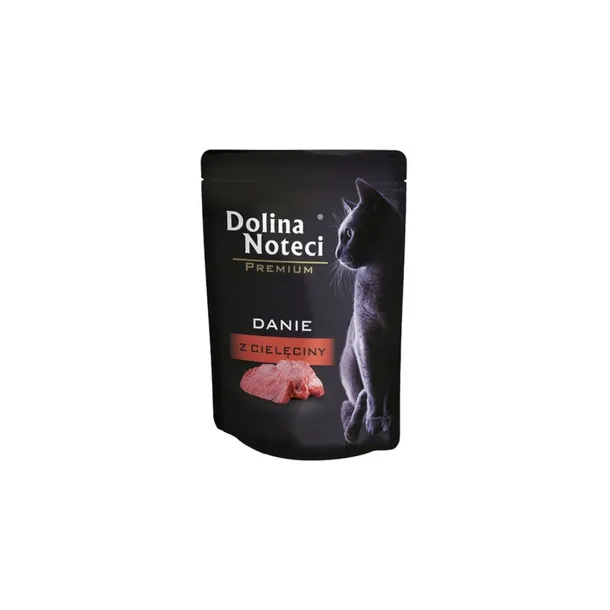 Dolina Noteci Premium Saszetka Dla Kota Danie z Cielęciny 85g