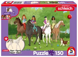 puzzle-150-el-klub-jezdziecki-figurka-schmidt