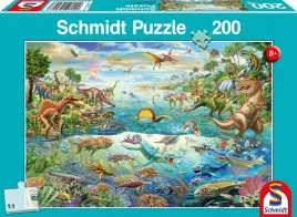 schmidt-puzzle-200-el-swiat-dinozaurow