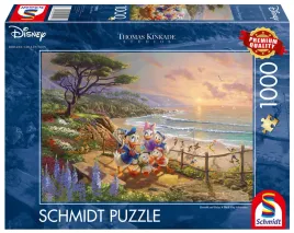 puzzle-1000-el-schmidt-pq-kinkade-kaczor-donald-and-daisy