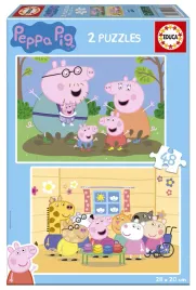 puzzle-2-x-48-el-swinka-peppa-educa