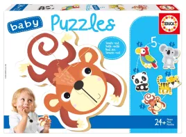puzzle-3-5-el-dzikie-zwierzeta-2-educa