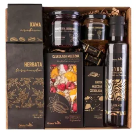 kosz-prezentowy-zestaw-box-herbata-kawa-syrop-czekolada-z-owocami-slodycze