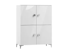 komoda-elegancka-4-drzwi-porto-pt06-czarny