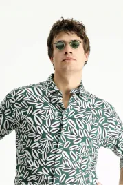 meska-koszula-casual-zielona-w-bialo-czarny-wzor-roslinny-len-xxl-5ia