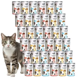 mokra-karma-dla-kota-tuftuf-puszka-kawalki-miesne-mix-smakow-zestaw-36x415g