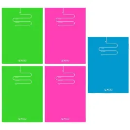 herlitz-neon-color-blocking-zeszyt-w-linie-a5-mix-60-kartek-zestaw-5-sztuk