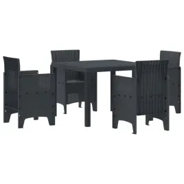 vidaxl-zestaw-do-jadalni-w-ogrodzie-5-pcs-antracyt-polipropylen