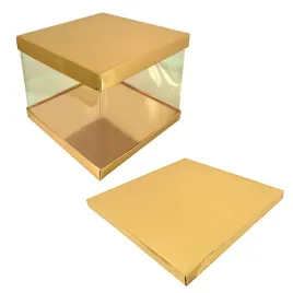 zlote-pudelko-na-tort-z-podkladem-kwadratowym-prezent-przezroczyste-30x30cm