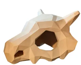 czaszka-cubone-low-poly-pla-mala-12x10x8-cm