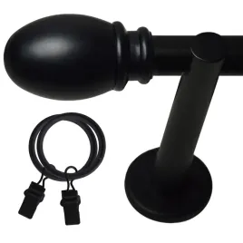 karnisz-pojedynczy-160cm-gruba-rurka-25mm-czarny-bialy-rozne-zakonczenia
