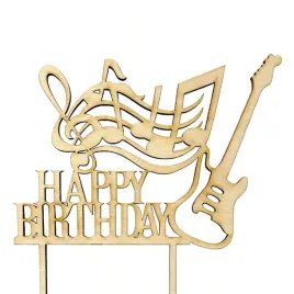 topper-urodzinowy-happy-birthday-z-gitara-drewno-ozdoba-na-tort-gitara-12cm
