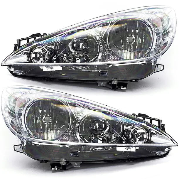 REFLEKTORY PEUGEOT 308 H1 H7 L+P KOMPLET
